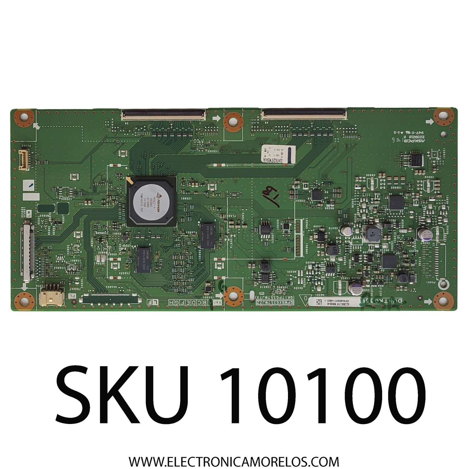 T-CON PARA TV SHARP / NUMERO DE PARTE DUNTKG357FM04 / DUNTKG357 / QPWBXG357WJZZ / QKITPG357WJTX / MODELO LC-80LE650U	